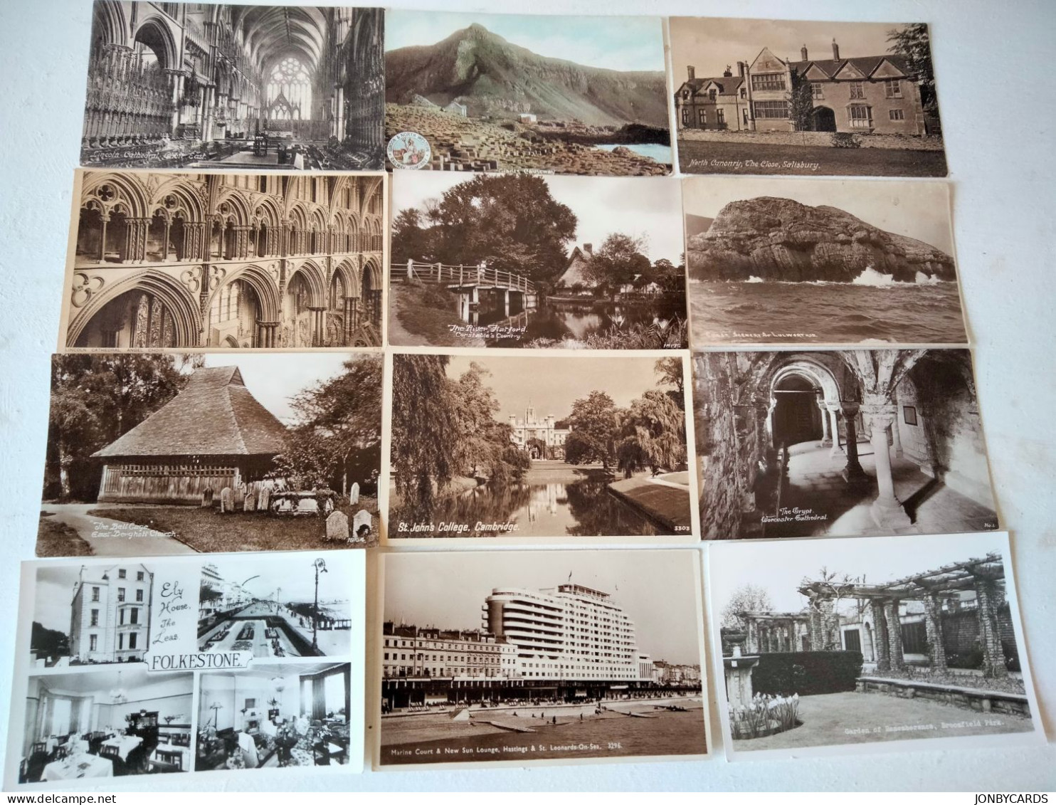 Dèstockage/Liquidation-Lot Of 96 United Kingdom Vintage  Postcards # 37 - Colecciones Y Lotes