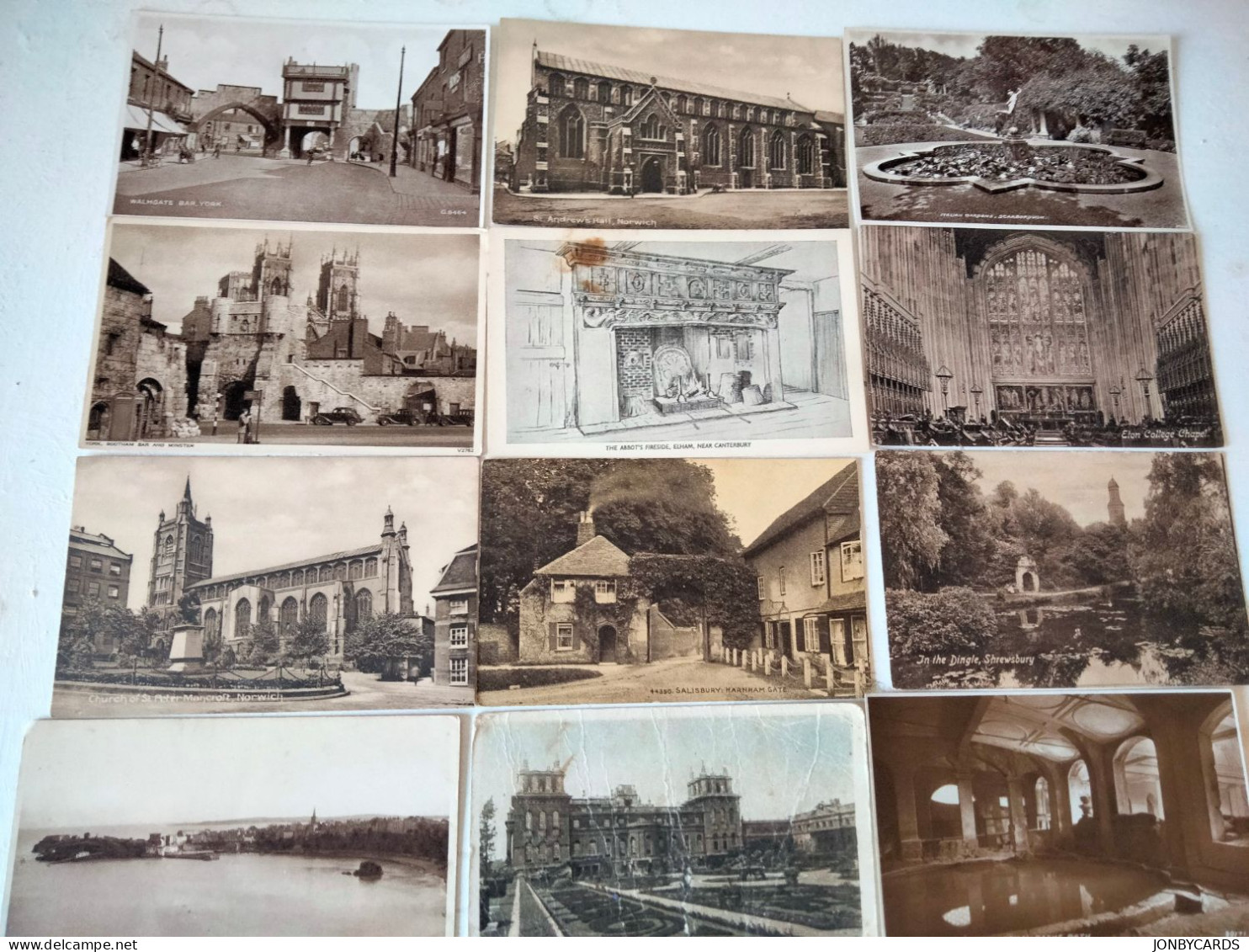 Dèstockage/Liquidation-Lot Of 96 United Kingdom Vintage  Postcards # 37 - Collezioni E Lotti