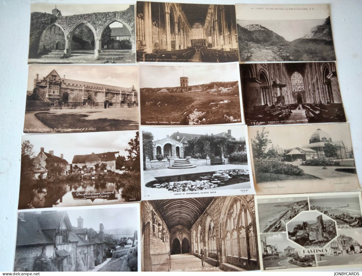 Dèstockage/Liquidation-Lot Of 96 United Kingdom Vintage  Postcards # 37 - Colecciones Y Lotes