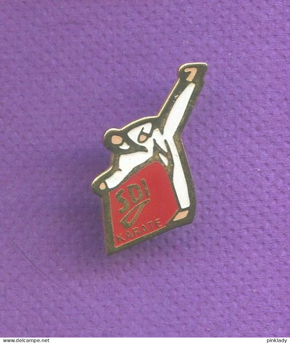 Rare Pins Karate Sdi Q997 - Judo