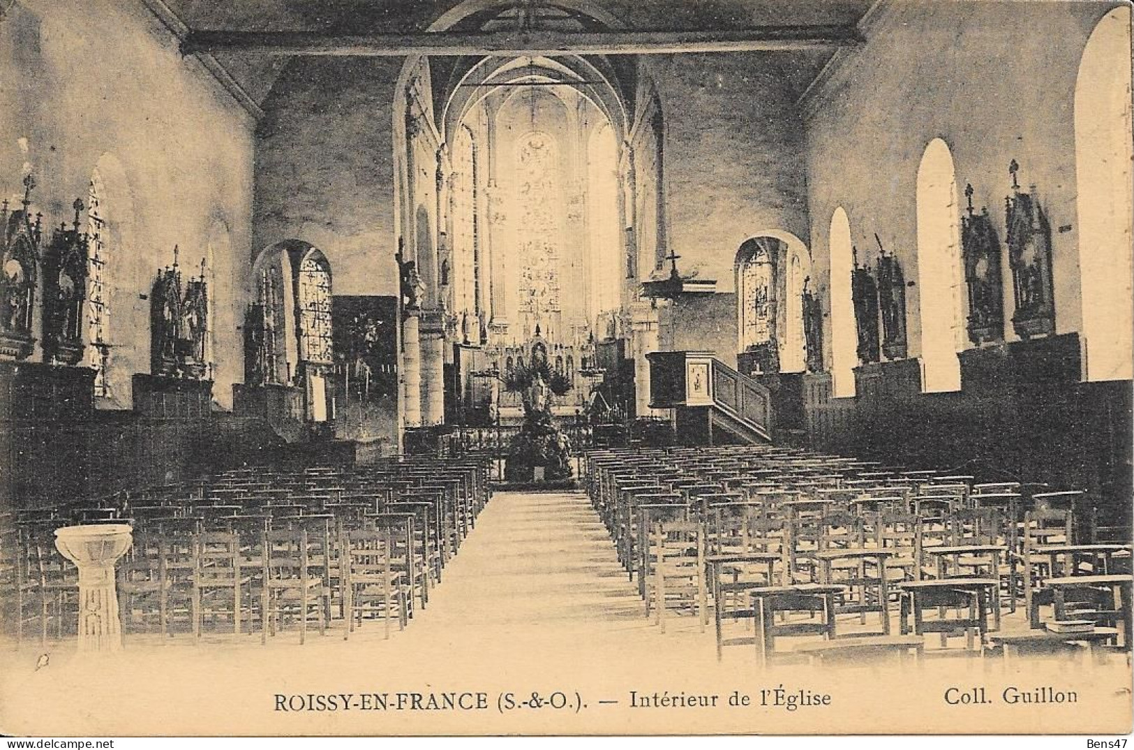 95 Roissy-en-France Intérieur De L"eglise - Roissy En France