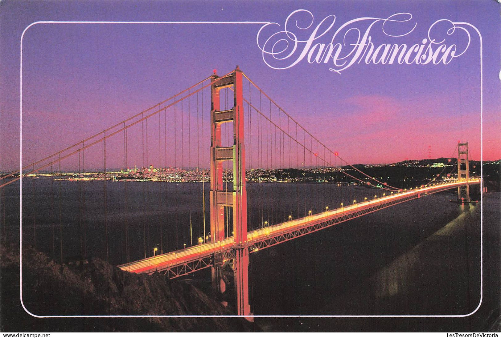 ETATS-UNIS - California - San Francisco - Golden Gate Bridge - Carte Postale - San Francisco