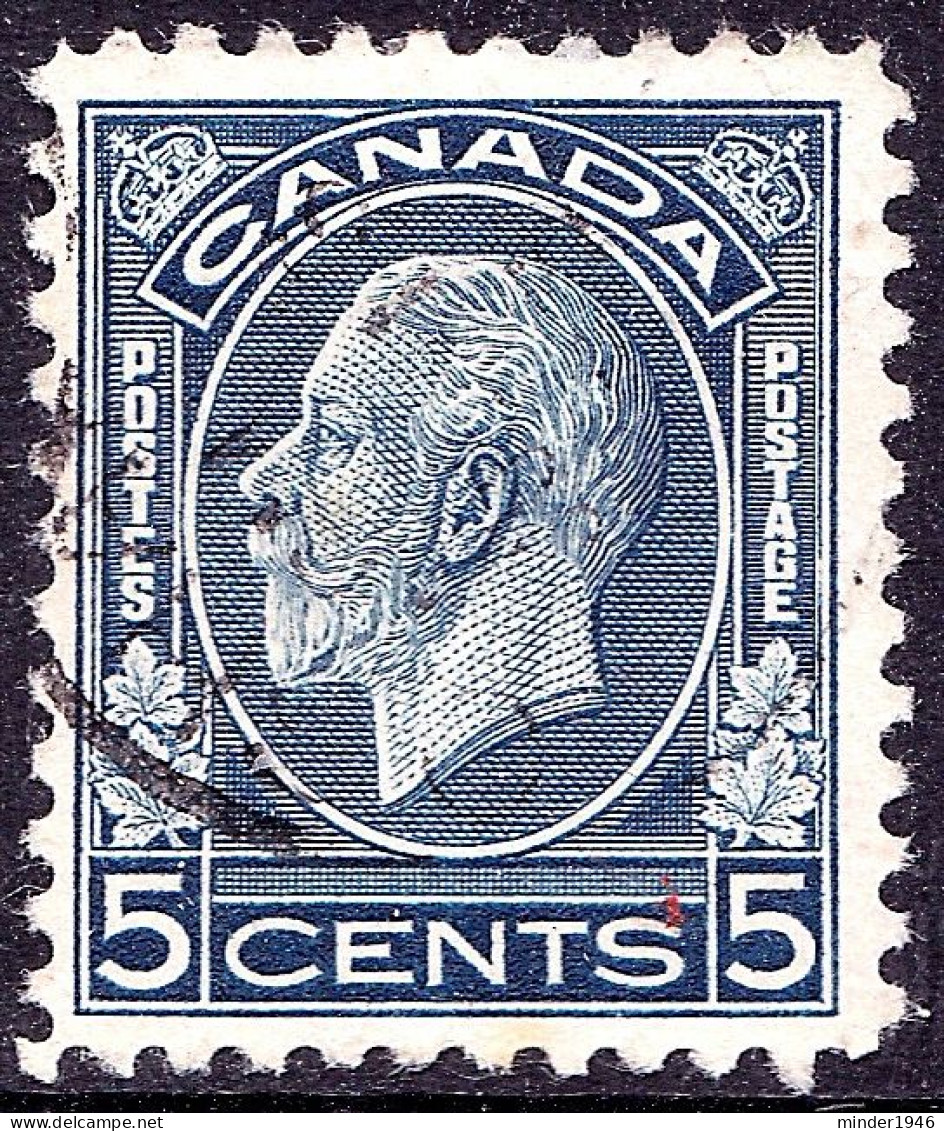 CANADA 1932 KGV 5c Blue SG323 Used - Usados