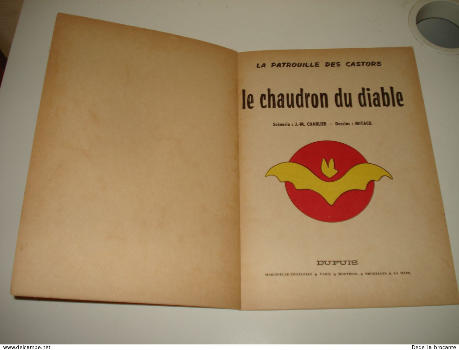 C54 (2) / Patrouille Des Castors 14 " Le Chaudron Du Diable " E.O De 1966 - Patrouille Des Castors, La