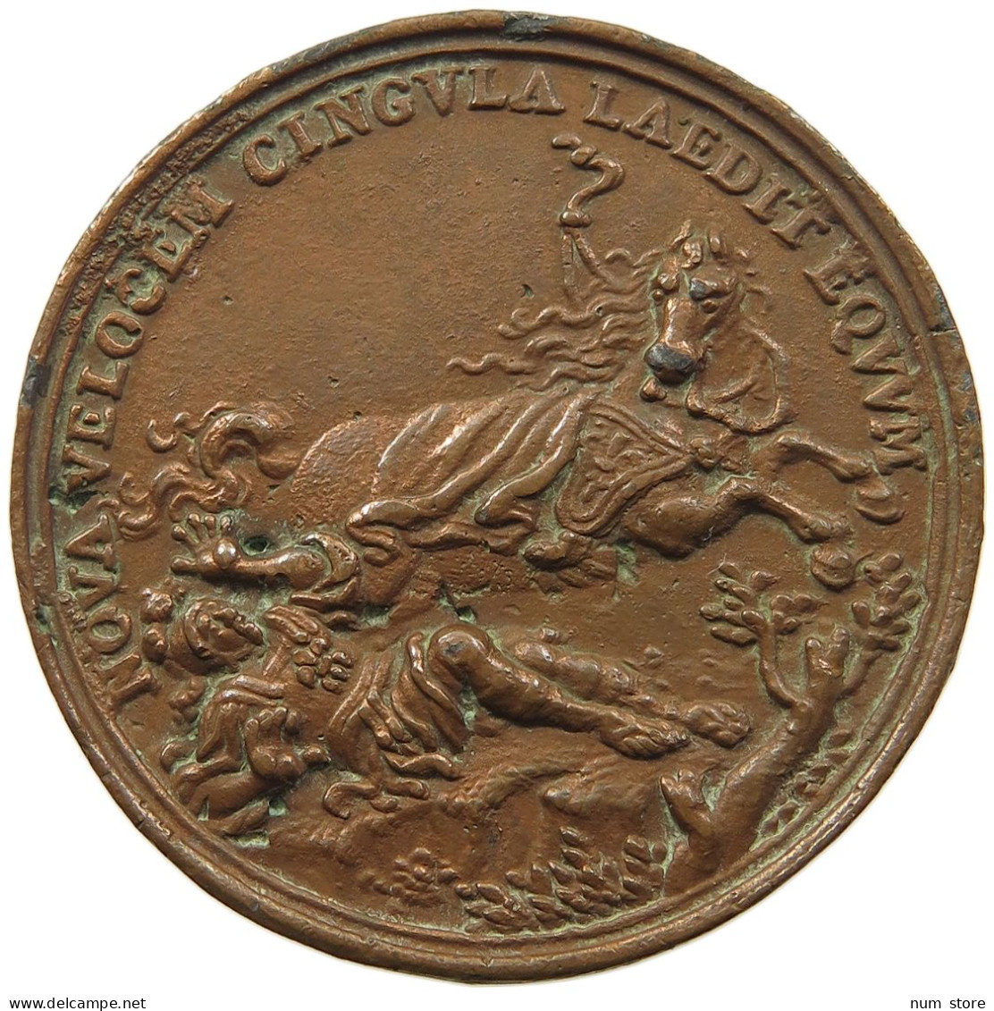 ITALY MEDAL 1707 Josef I., 1705-1711. Medaille 1710 (P.H. Müller) Auf Die Einnahme Von NEAPEL #tm4 0559 - Other & Unclassified