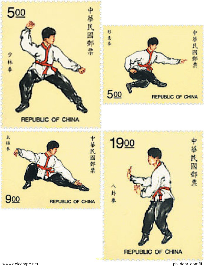 88067 MNH CHINA. FORMOSA-TAIWAN 1997 ARTES MARCIALES - Ongebruikt