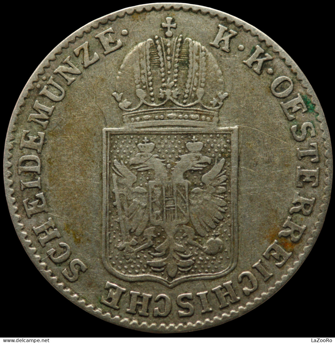 LaZooRo: Austria 6 Kreuzer 1848 C XF - Silver - Autriche