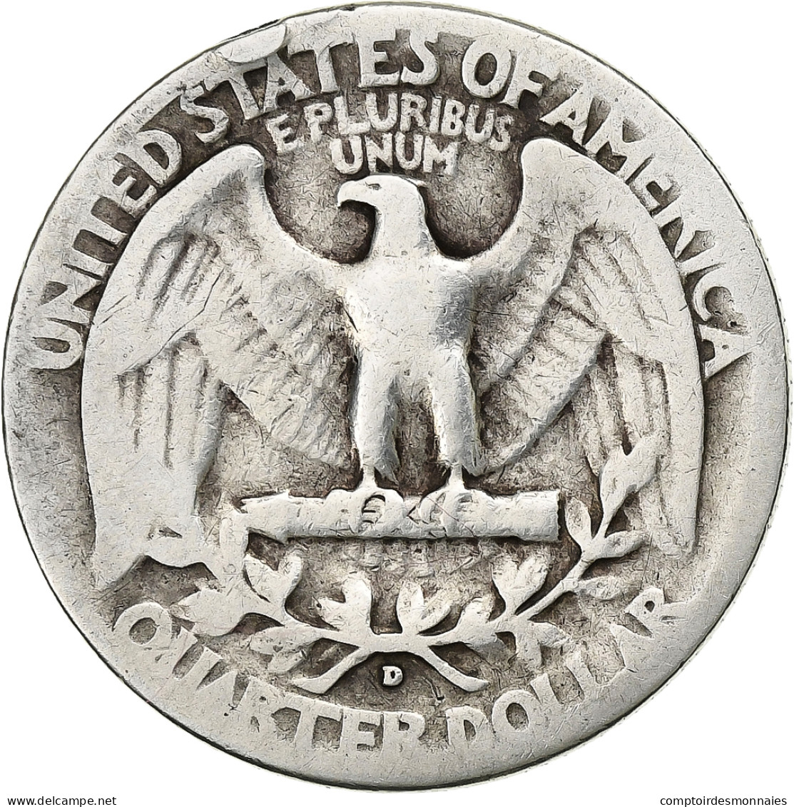 États-Unis, Quarter, Washington Quarter, 1942, U.S. Mint, Argent, TTB+, KM:164 - 1932-1998: Washington