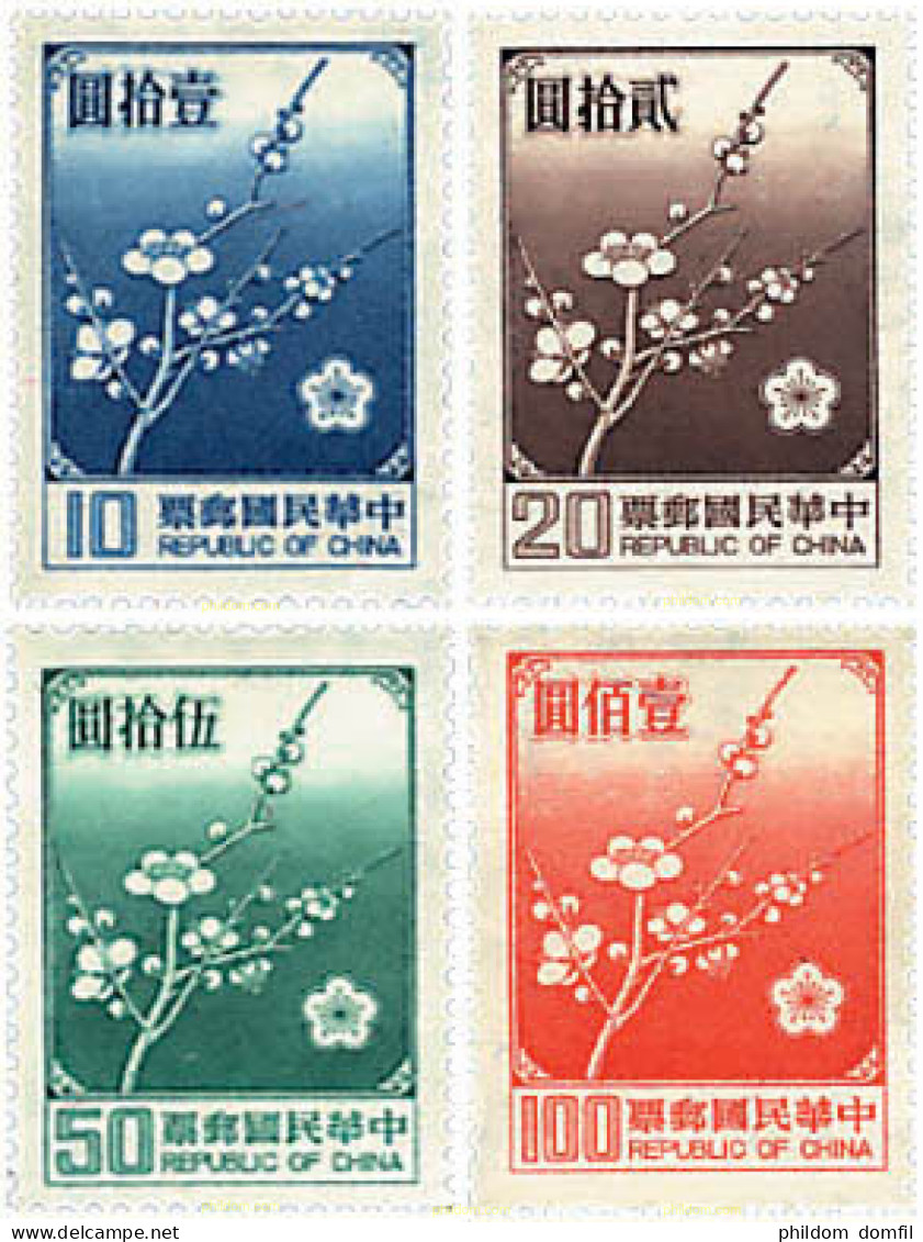 89188 MNH CHINA. FORMOSA-TAIWAN 1979 FLOR NACIONAL - Unused Stamps