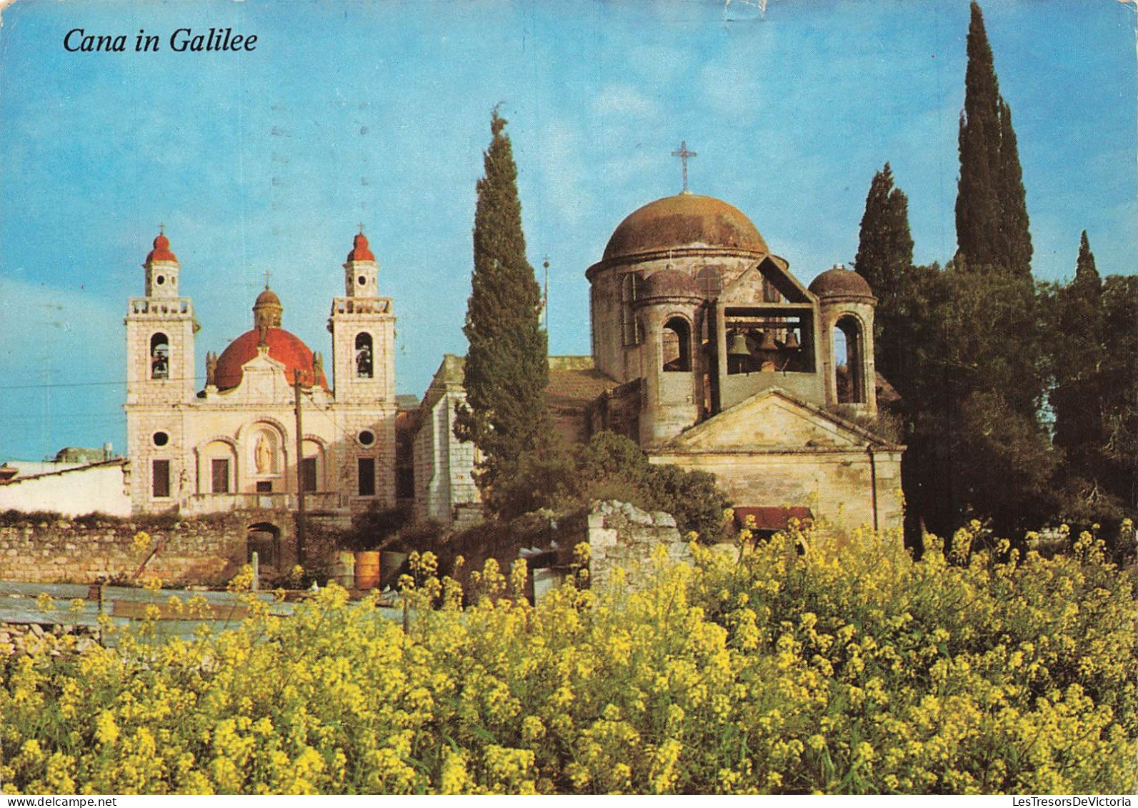 ISRAËL - Cana In Galilee - Les Deux églises - Carte Postale - Israel