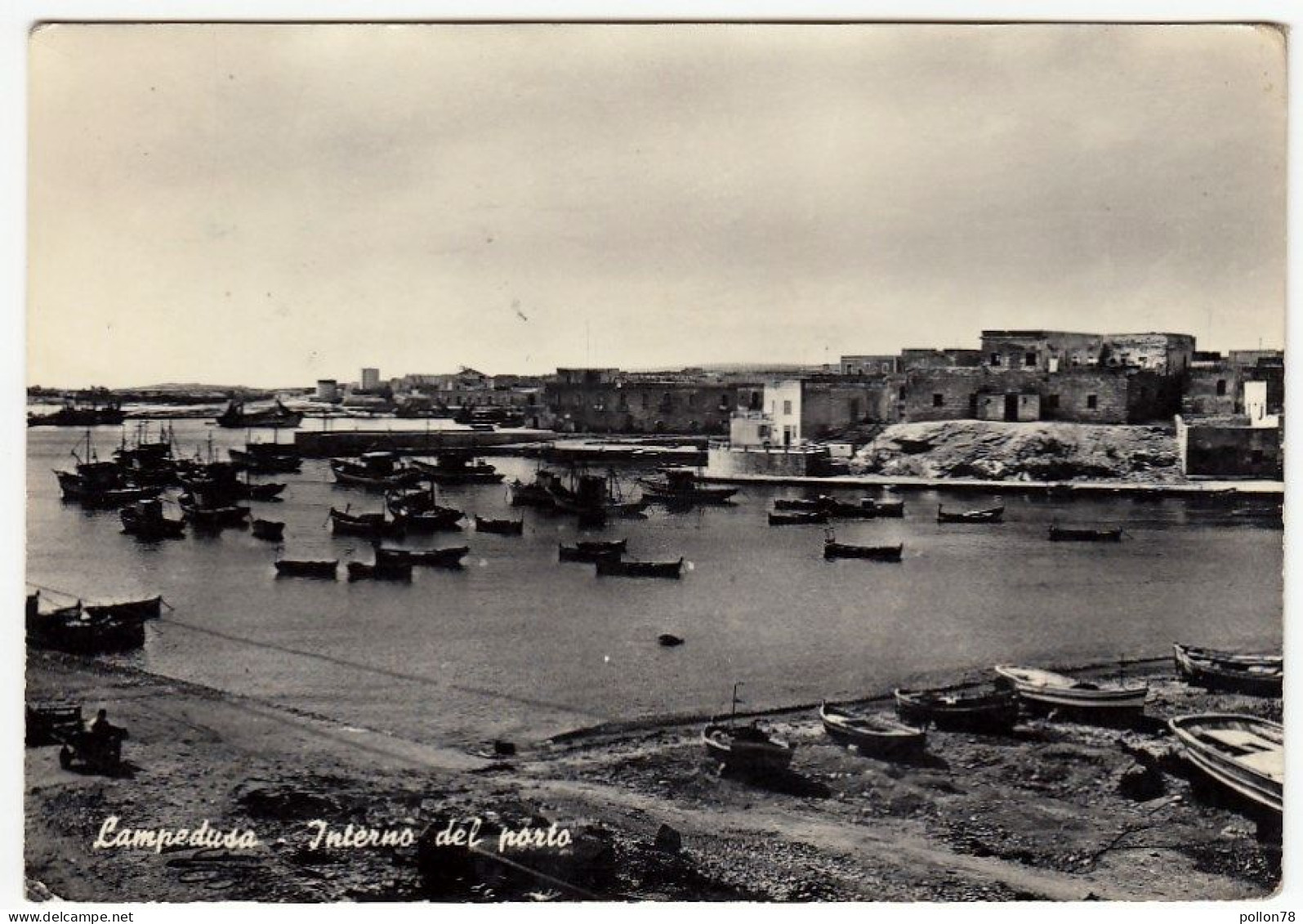 LAMPEDUSA - INTERNO DEL PORTO - AGRIGENTO - 1971 - Agrigento