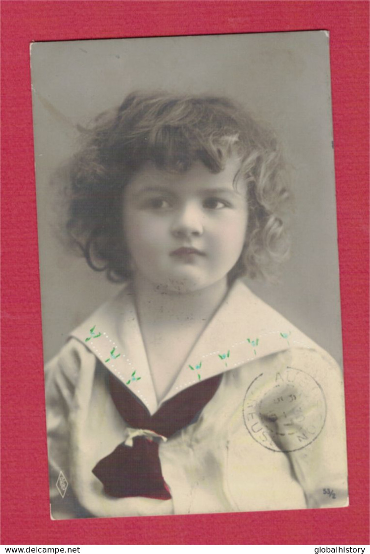 XB1257 JEUNE FILLE, ENFANT, GIRL FAMOUS CHILD MODEL CANDICE ASHTON PORTRAIT RPPC - Ritratti