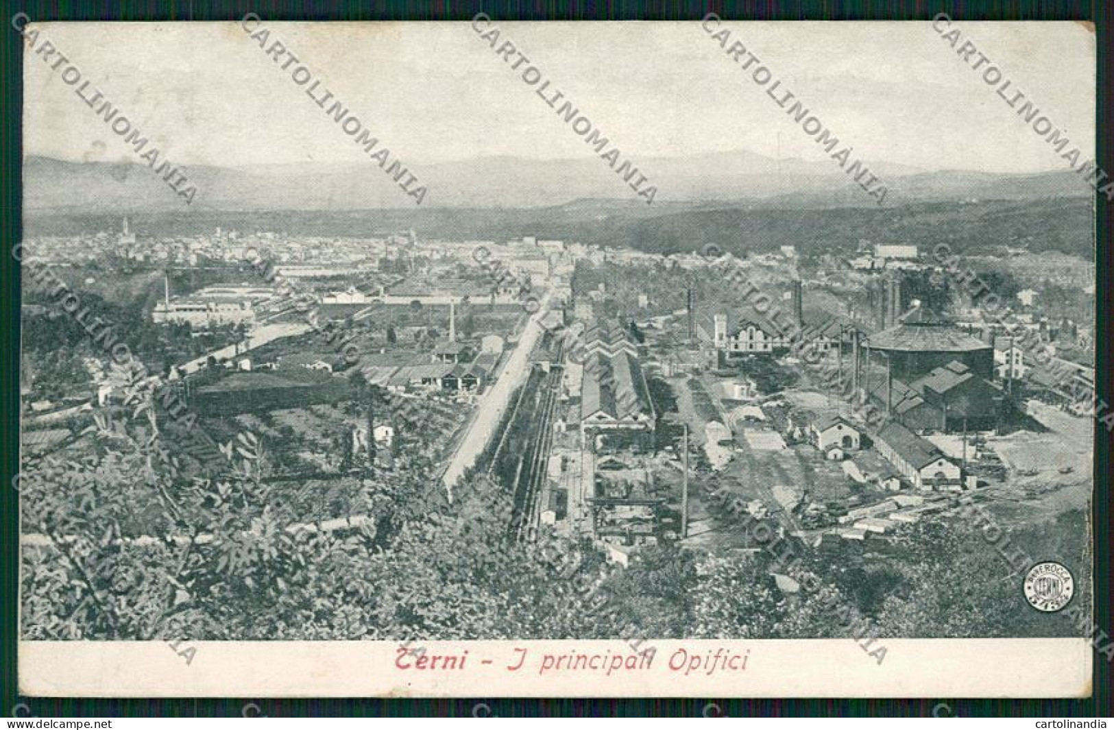 Terni Città Alterocca 5434 Cartolina QK4418 - Terni