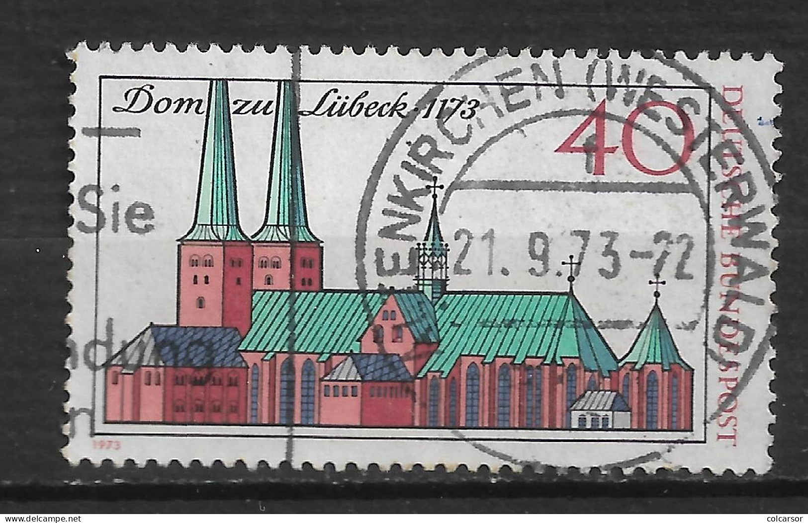 ALLEMAGNE FÉDÉRALE  N°   629  "  LÜBECK " - Used Stamps