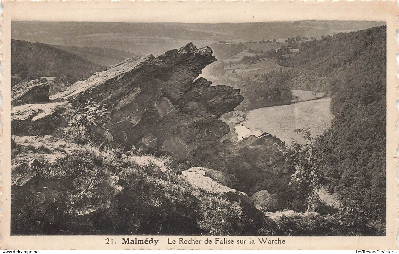 BELGIQUE - Malmédy - Les Roches De Falisur La Warche - Carte Postale Ancienne - Malmedy