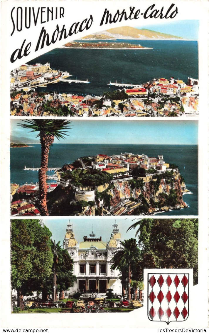 MONACO - Monte Carlo - Principauté - Souvenir - Carte Postale - Monte-Carlo