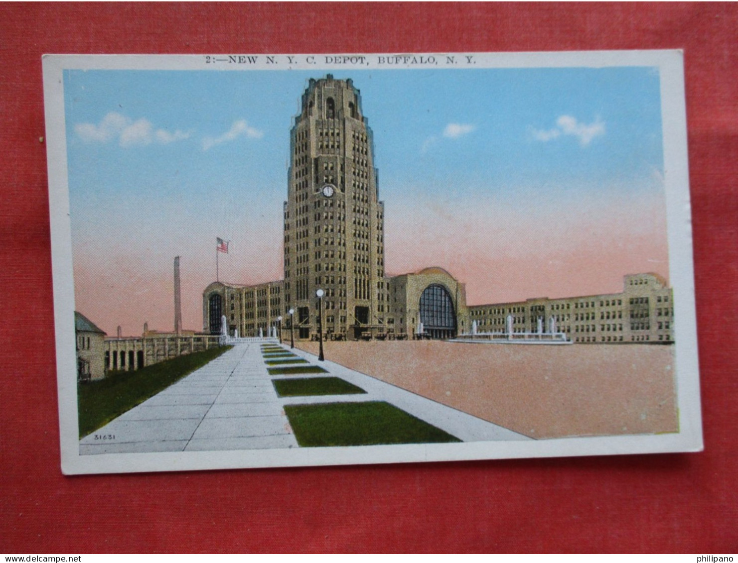 Train Depot.  Buffalo New York >     Ref 6382 - Buffalo