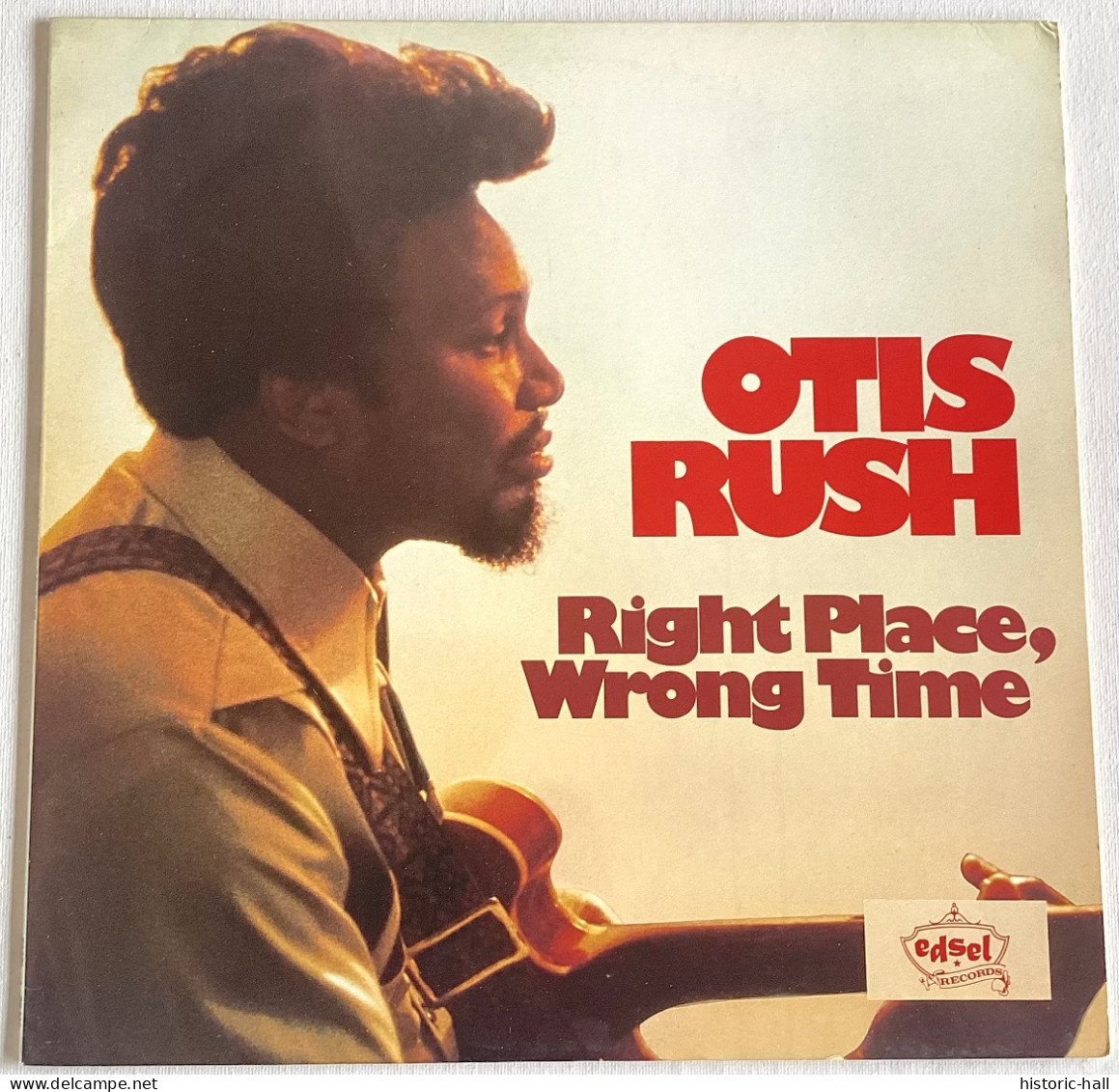 OTIS RUSH - Right Place, Wrong Time - LP - 1987 - UK Press - Blues