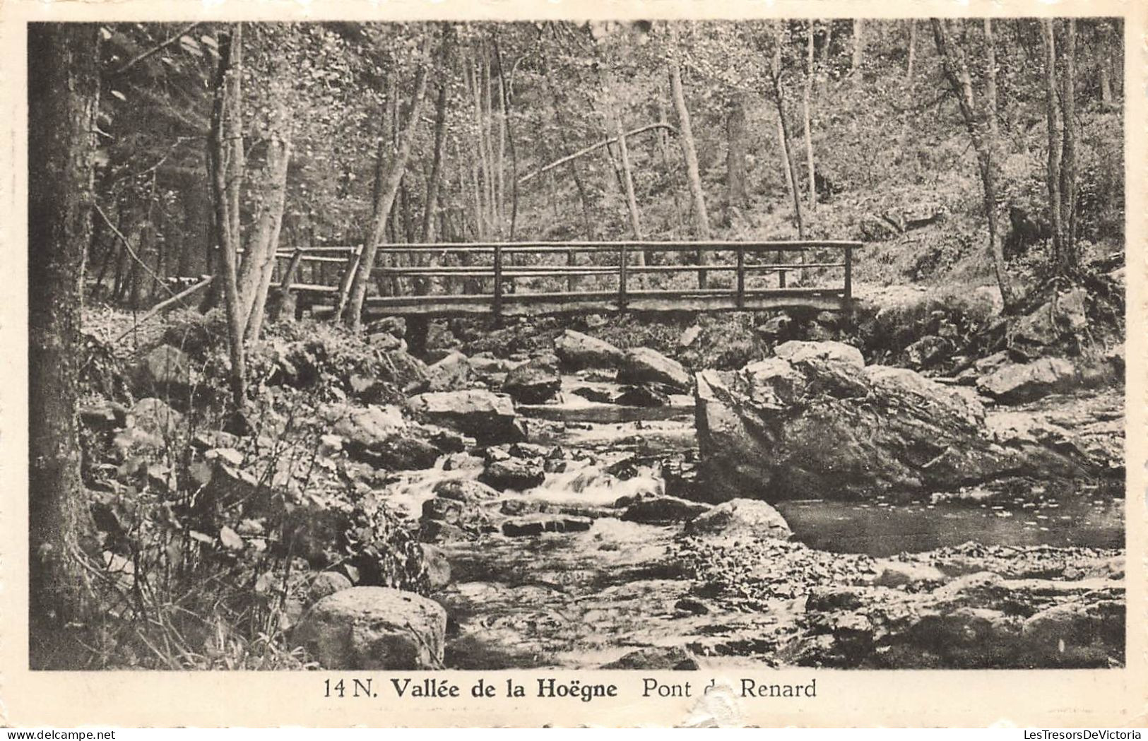 BELGIQUE - Waimes - Vallée De La Hoëgne - Pont De Renard - Carte Postale Ancienne - Weismes