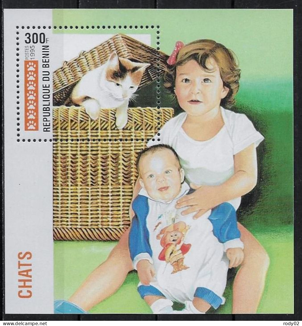 BENIN - CHATS - BF 29F - NEUF** MNH - Hauskatzen