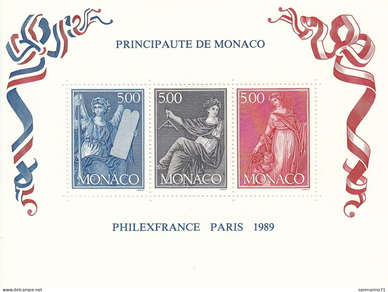 MONACO Block 45,unused (**) - Blocks & Sheetlets