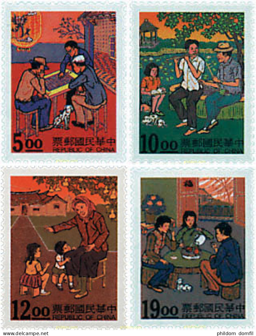 49311 MNH CHINA. FORMOSA-TAIWAN 1994 VIDA RURAL - Neufs