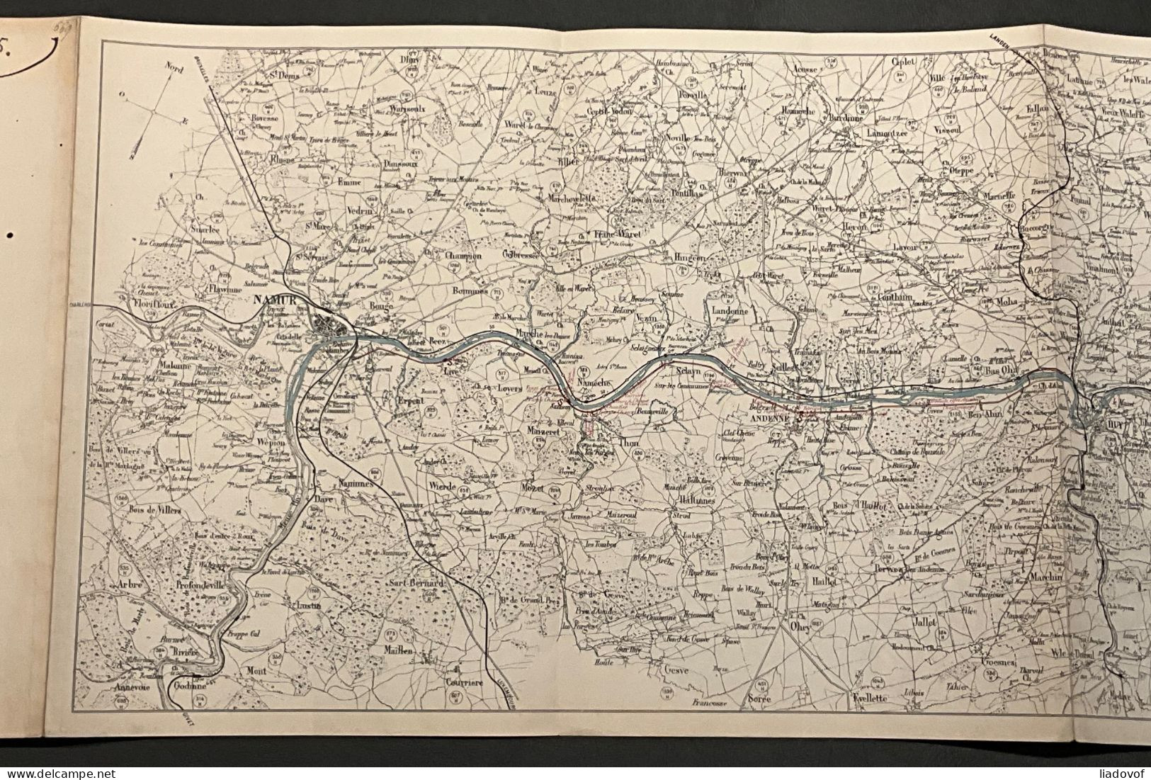 Dossier met originele briefwisseling periode 1879-1912 betreffende de Chemin de Fer du Nord / Nord-Belge