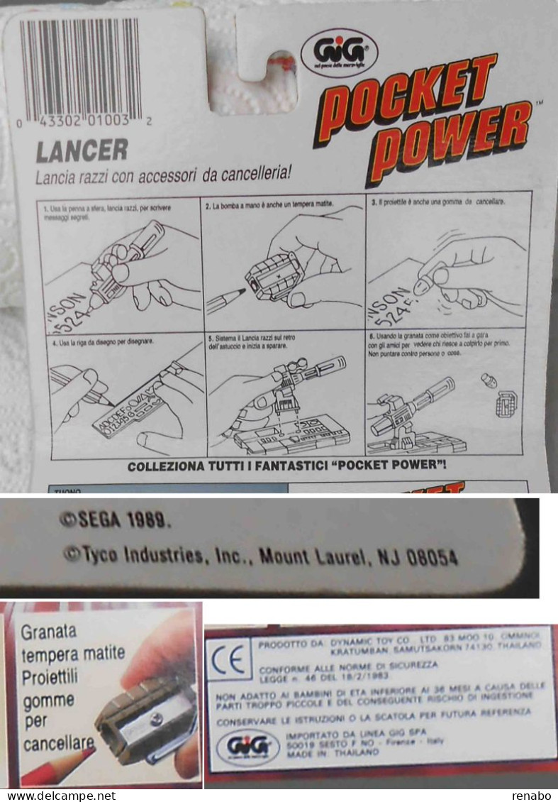 Lanciarazzi, Rocket Launchers, Con Granata, Grenade: Temperamatite, Pencil-Sharpener, Taille Crayon, Anspitzer. 1989. - Altri & Non Classificati