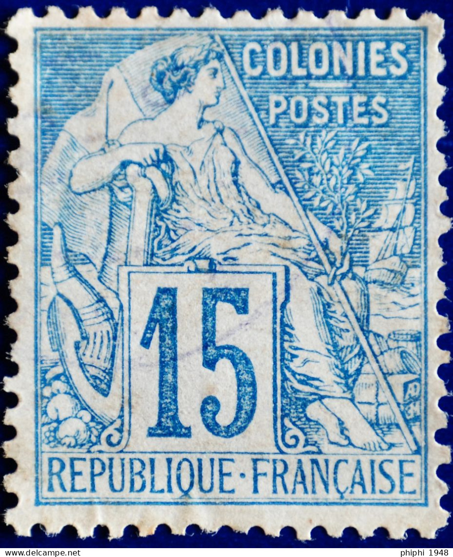 -Sage  Type  Alphée Dubois (1881 ) N° 51 Ob . - Alphée Dubois