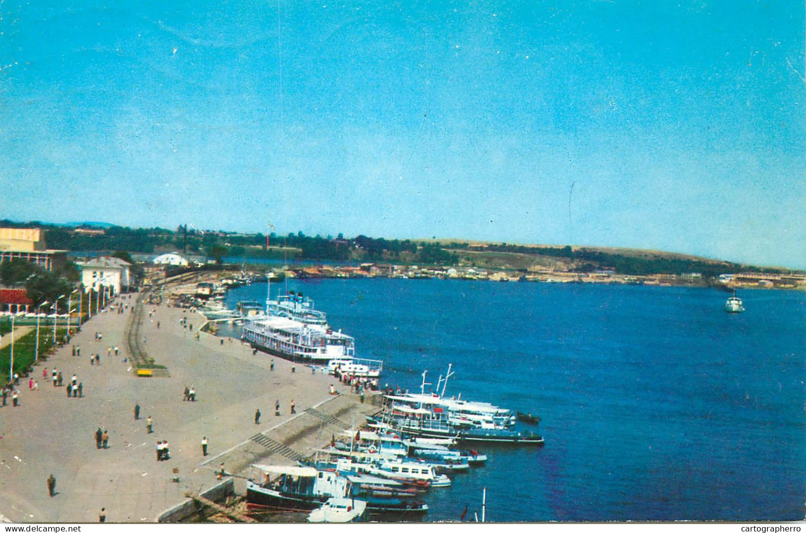 Postcard Romania Tulcea Port - Romania