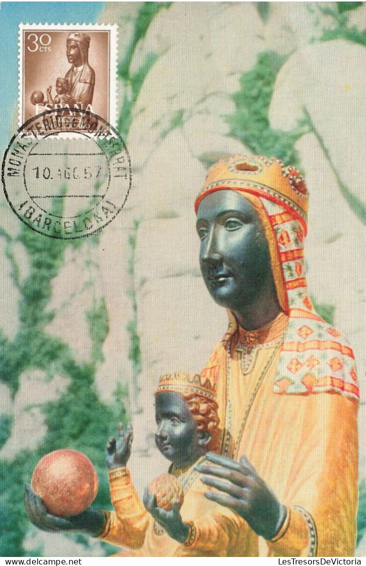 ESPAGNE - Virgen De Montserrat - Carte Postale - Other & Unclassified