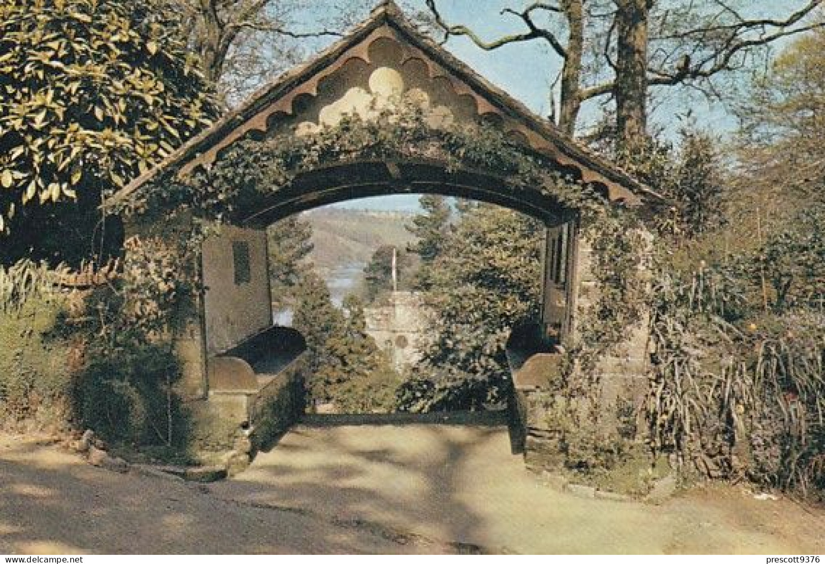 Lych Gate, St Just In Roseland  - Cornwall - Unused Postcard - Arthur Dixon - Cor5 - Other & Unclassified