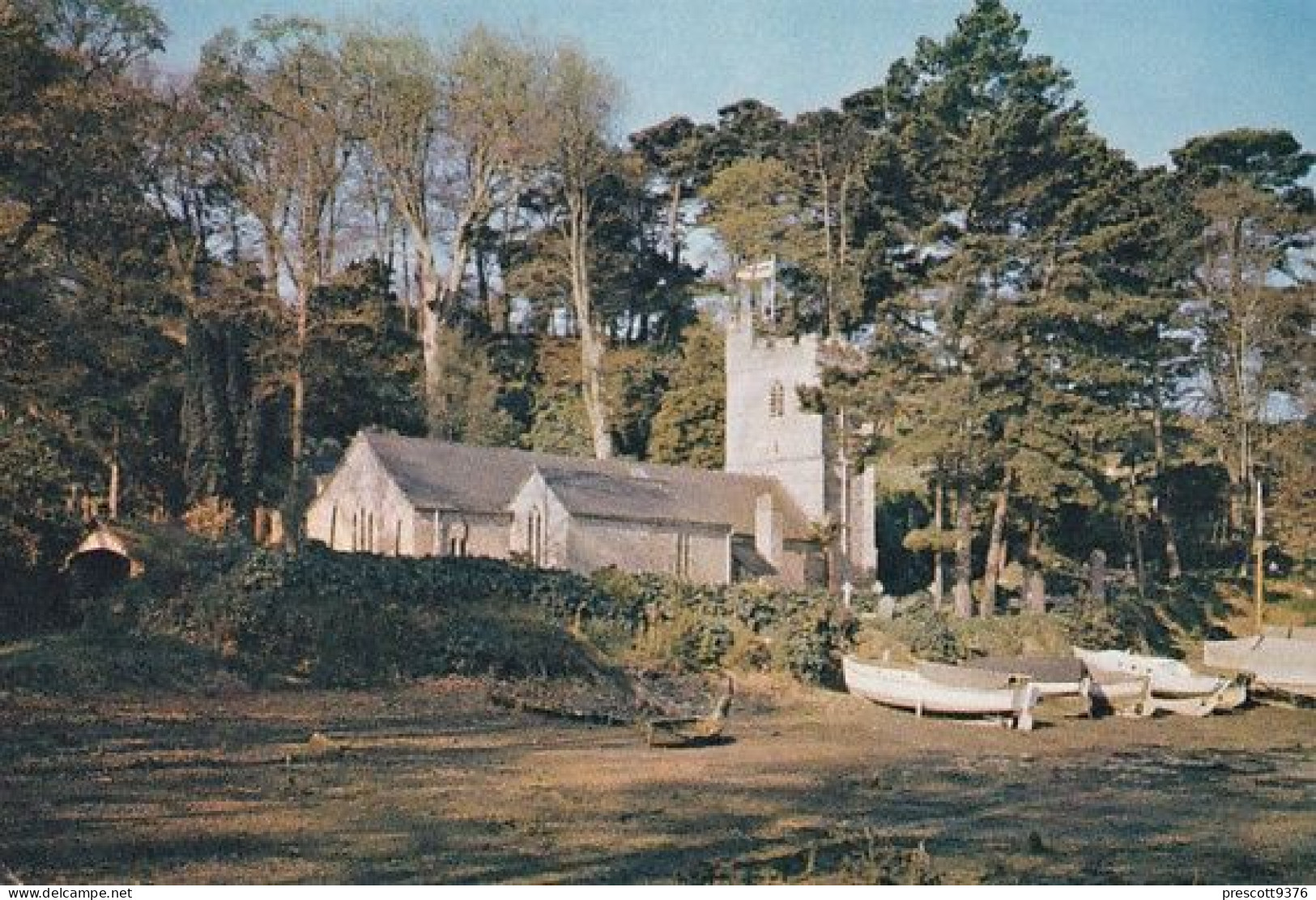 Church Of  St Just In Roseland  - Cornwall - Unused Postcard - Arthur Dixon - Cor5 - Other & Unclassified