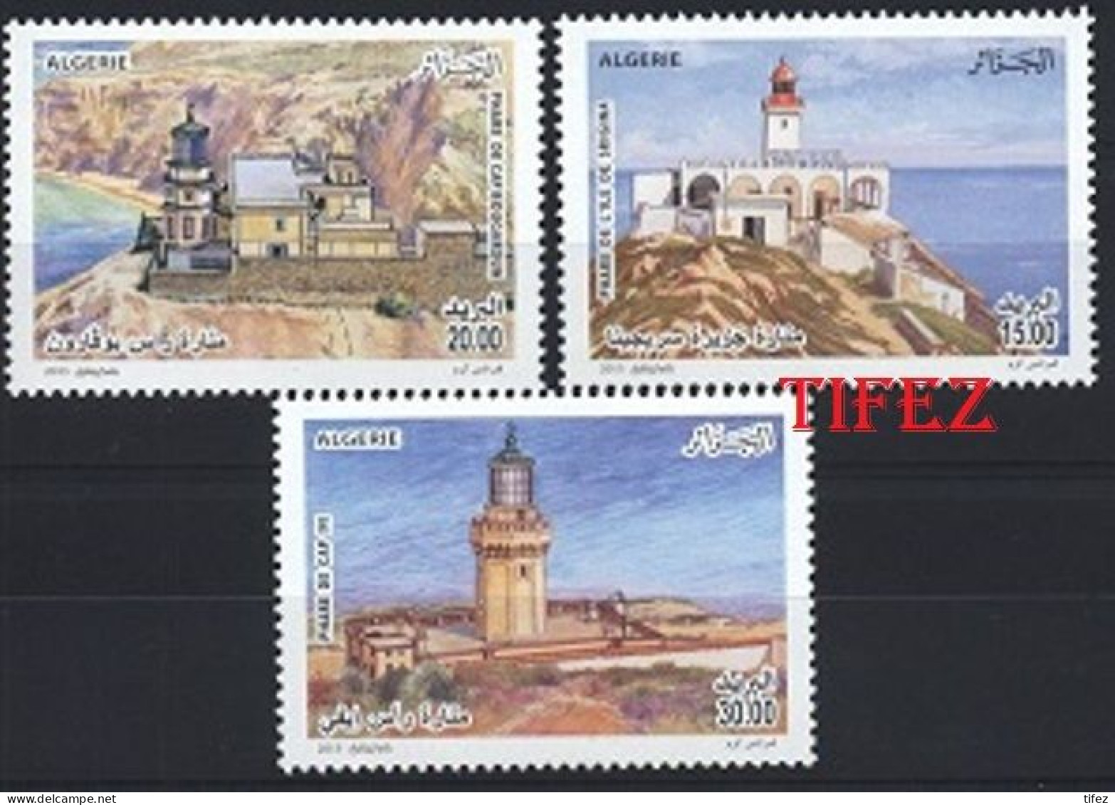 Année 2013-N°1645/1647 Neufs**MNH : Phares D'Algérie (lighthouse) - Algerien (1962-...)