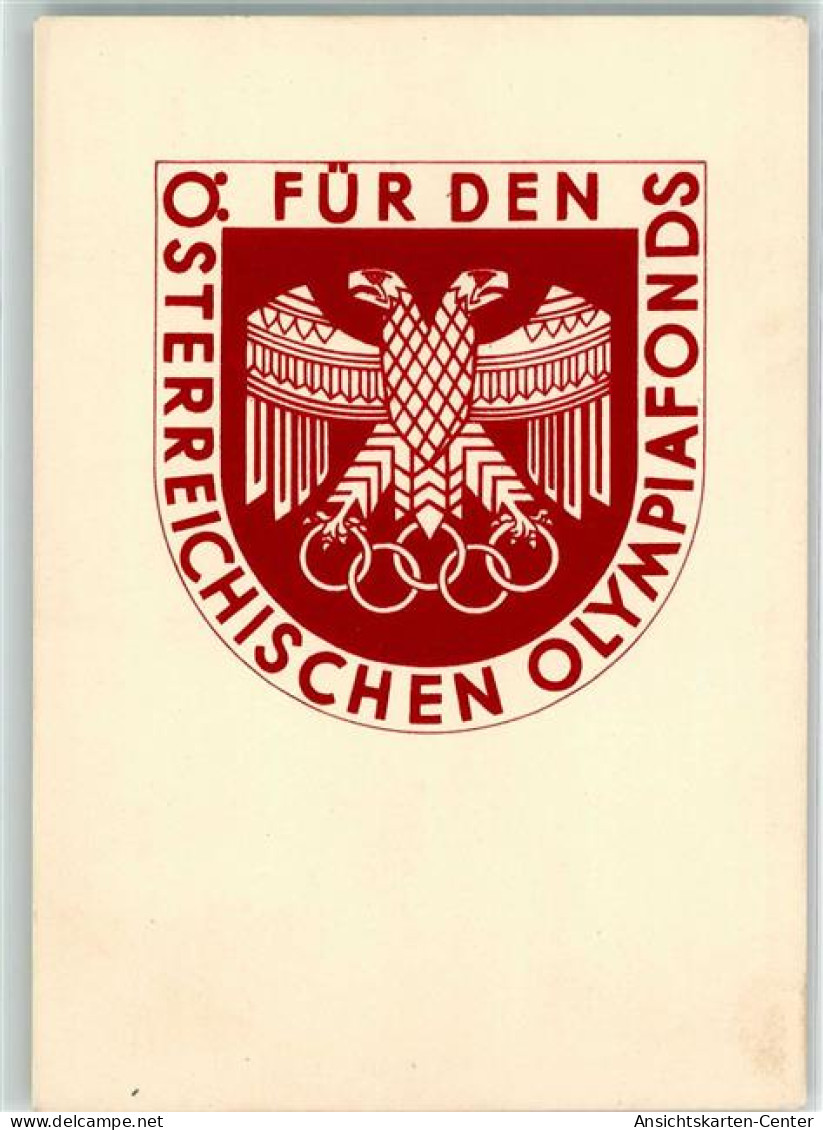 10680603 - Olympiade 1936 Berlin Stuetzet Den Oesterr. Olympia Fonds  + SST  Fis-Wettkaempfe Innsbruck 1936 - Expositions