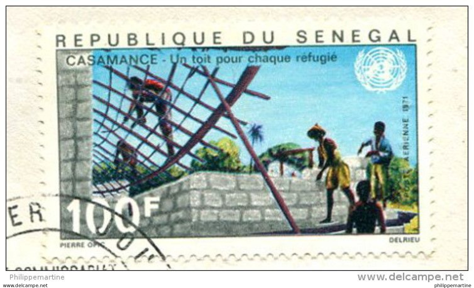 Sénégal - Lot De 100 Timbres Sur Fragment, FDC Ou Enveloppes Correspond Aux Timbres En Vente Dans Ma Boutique - Sénégal (1960-...)