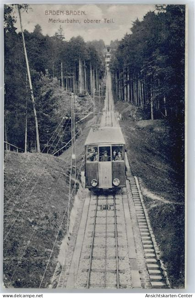 50608803 - Baden-Baden , Merkurbahn - Seilbahnen