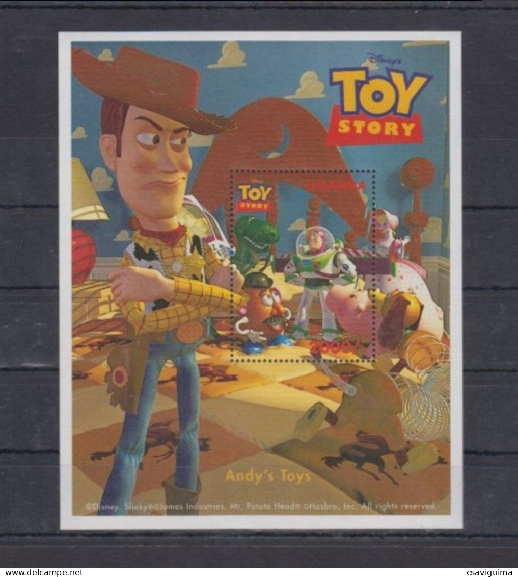 Uganda (Ouganda) - 1997- Disney: Toy Story - Yv Bf 261 - Disney