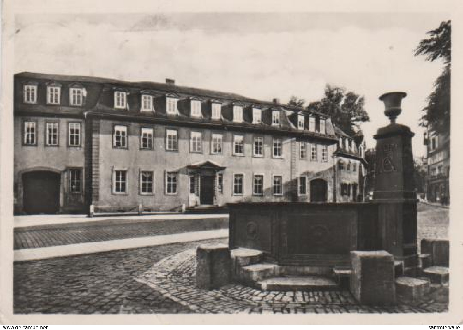 9235 - Weimar - Goethehaus - 1955 - Weimar