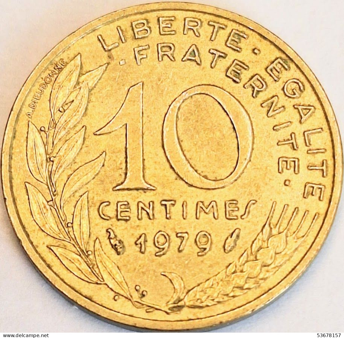 France - 10 Centimes 1979, KM# 929 (#4229) - 10 Centimes