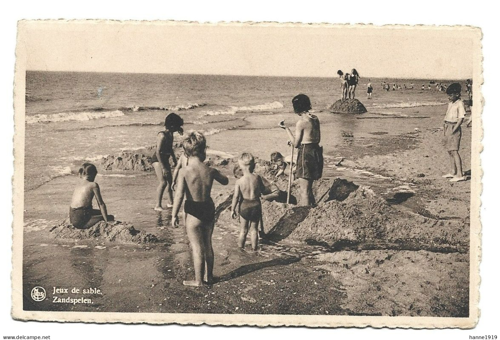 Koksijde Bad Jeux De Sable Zandspelen Htje - Koksijde