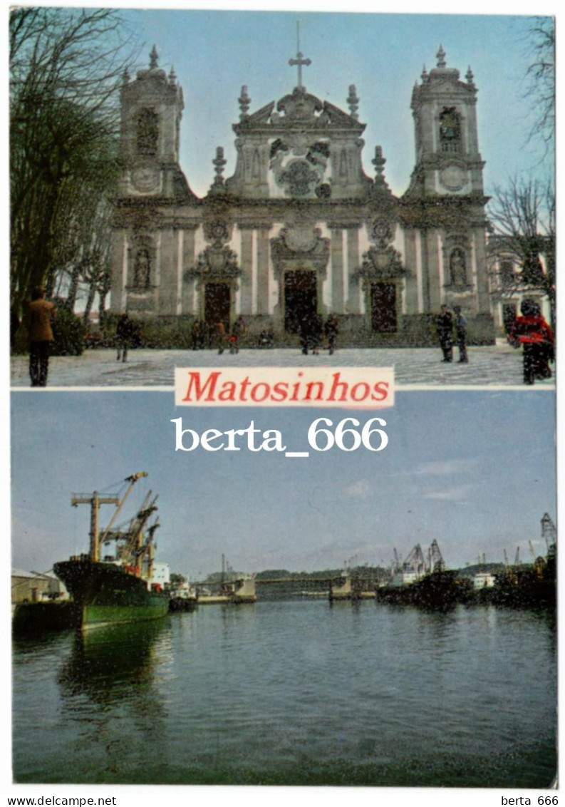 Portugal Matosinhos * Igreja E Porto De Leixões * Church And Habour * Eglise Et Port - Porto