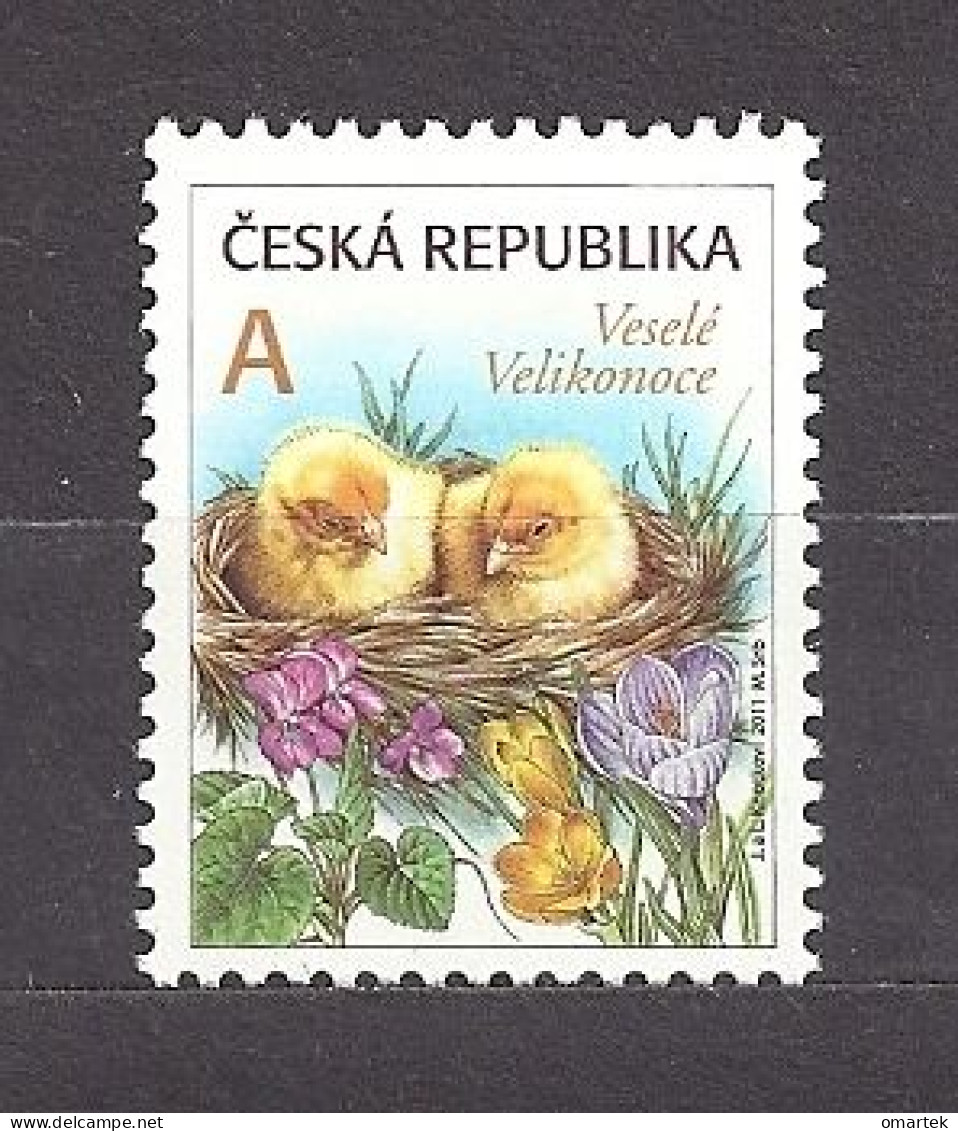 Czech Republic 2011 MNH ** Mi 676 Sc 3495  Easter, Ostern. Tschechische Republik - Unused Stamps