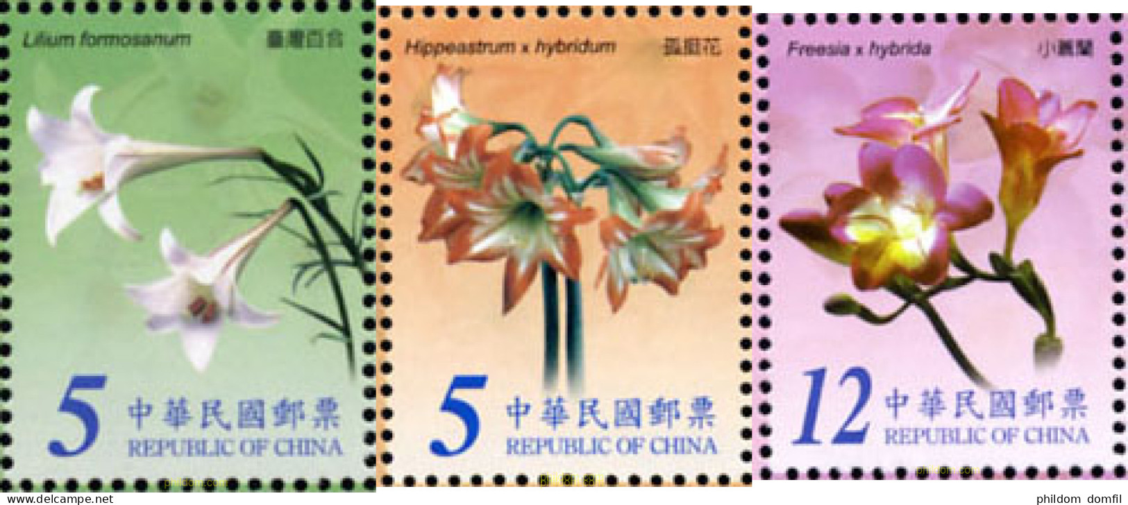 145957 MNH CHINA. FORMOSA-TAIWAN 2004 FLORA - Nuovi