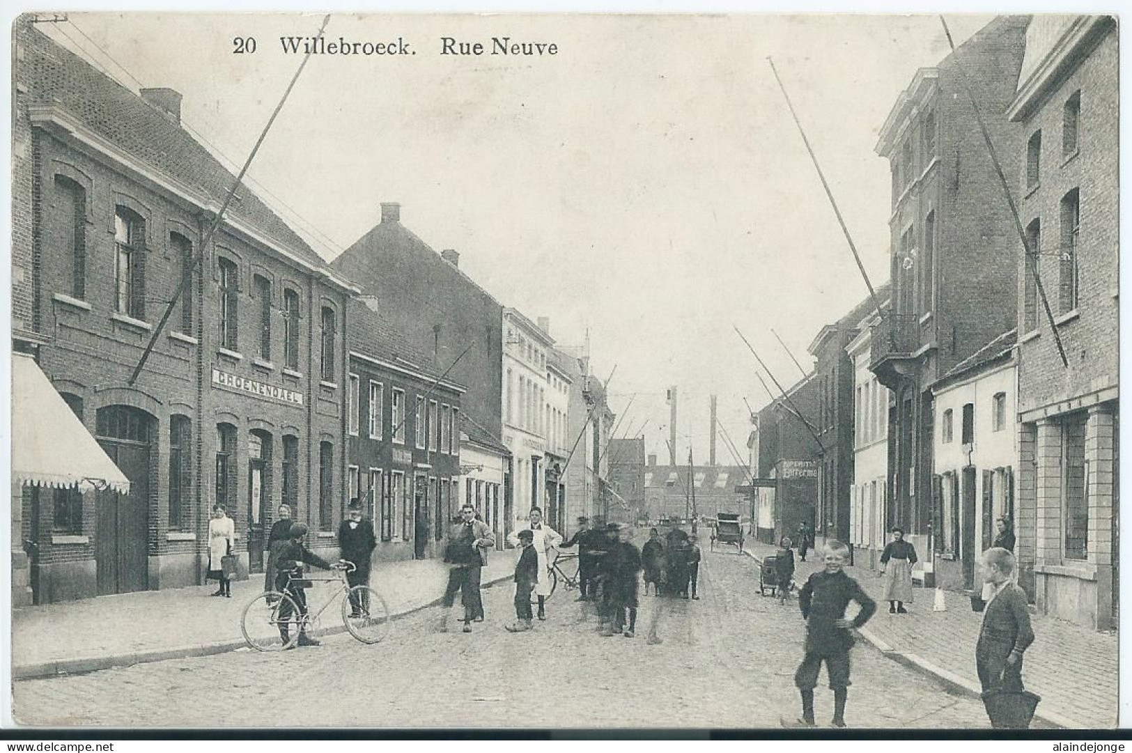 Willebroek - Willebroeck - Rue Neuve - 1914 - Willebrök