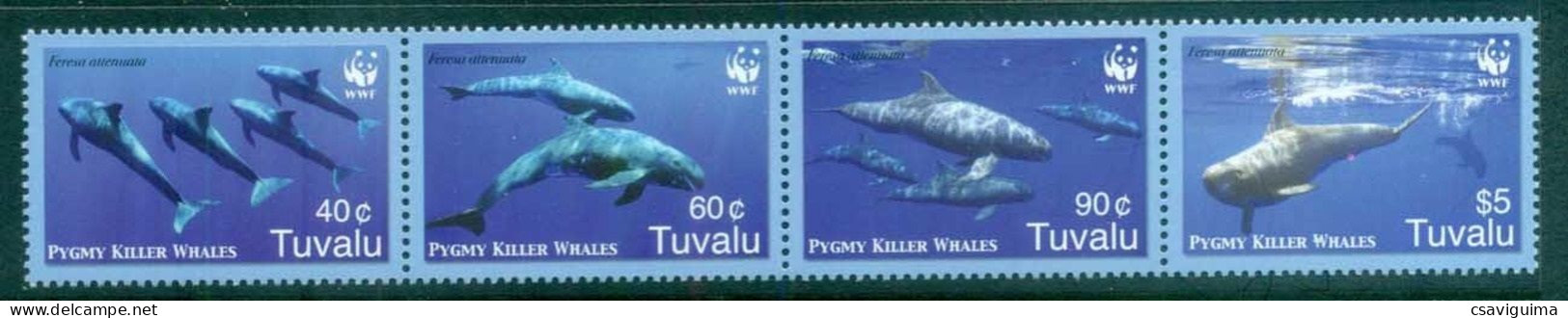 Tuvalu - 2006 - Killer Whale - Yv 1141/44 - Ballenas
