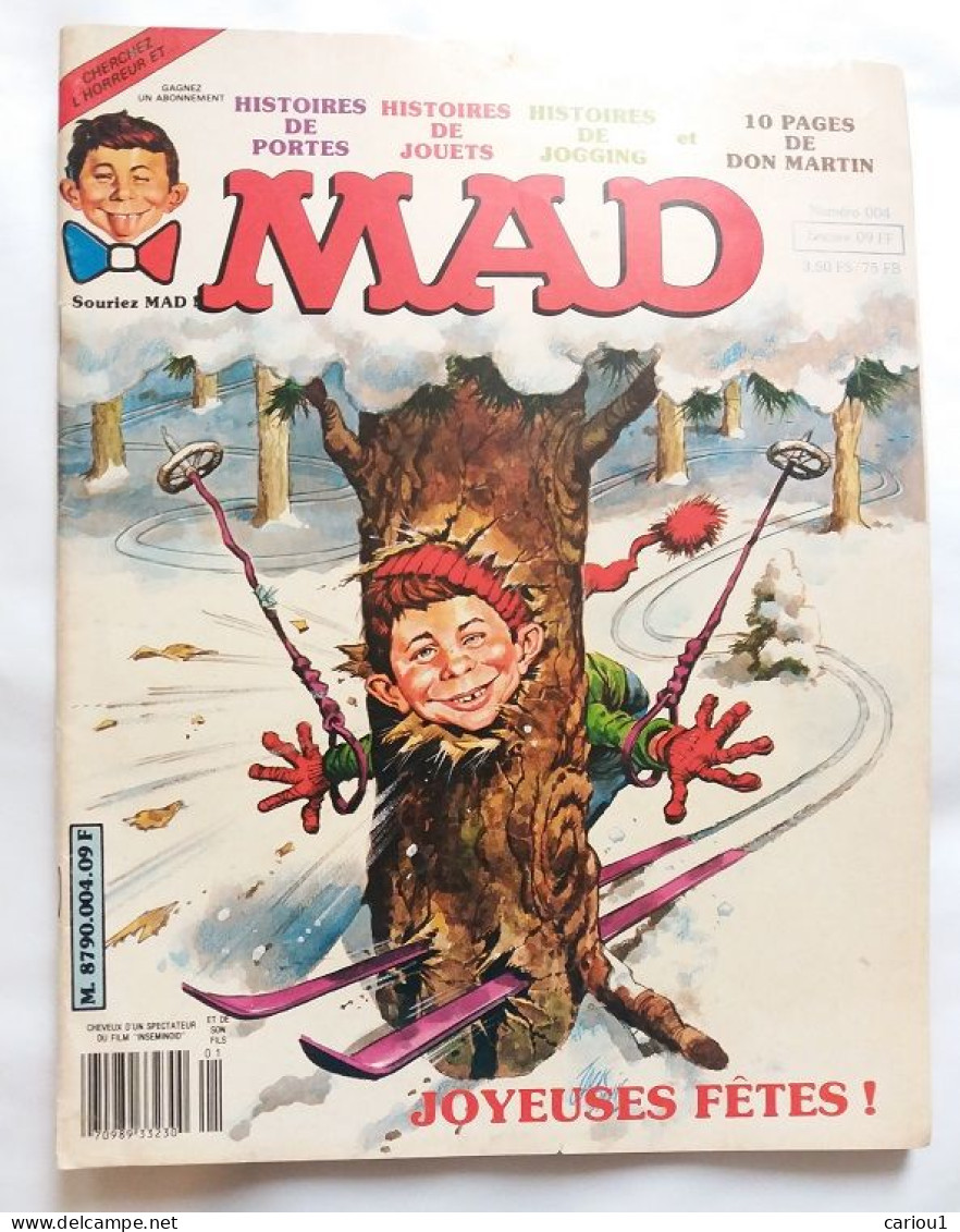 C1 Revue MAD # 4 Grafika 1981 DON MARTIN Jack DAVIS Dave BERG Prohias COKER PORT INCLUS FRANCE - Autre Magazines