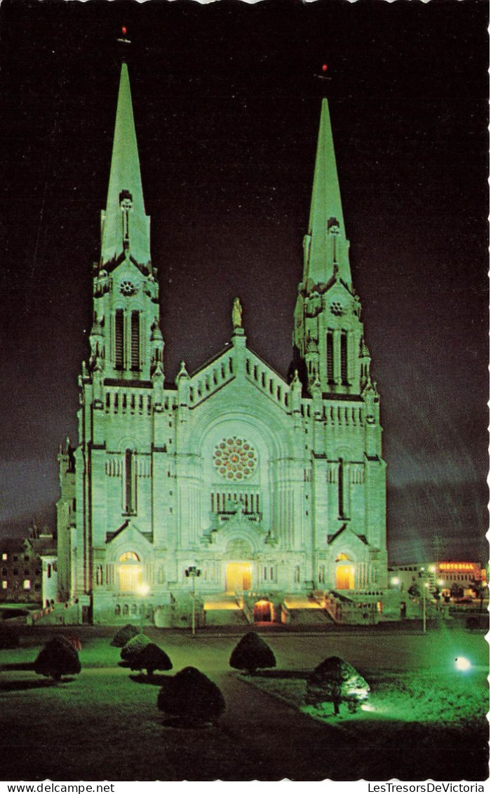 CANADA - Quebec - Sainte Anne De Beaupré - La Basilique La Nuit - Carte Postale - Other & Unclassified