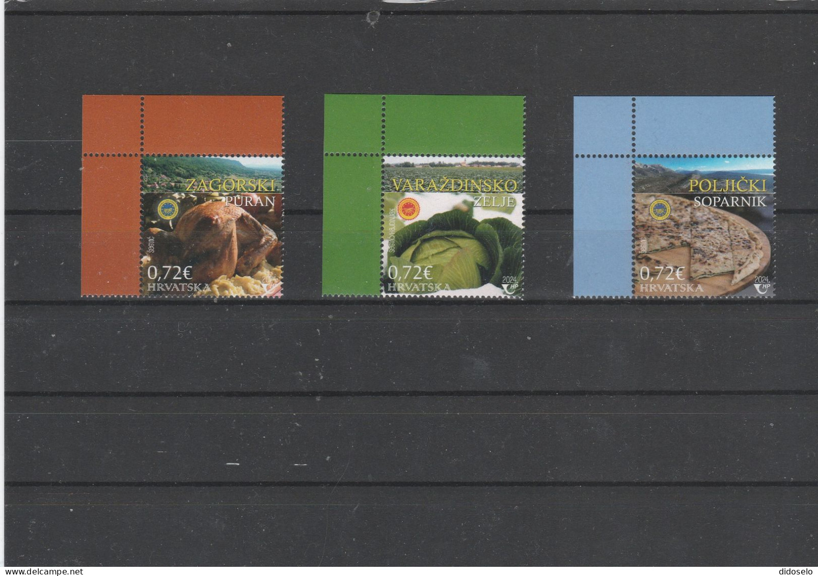 Croatia - 2024 - Food / Gastronomy / MNH (**) Set - Levensmiddelen