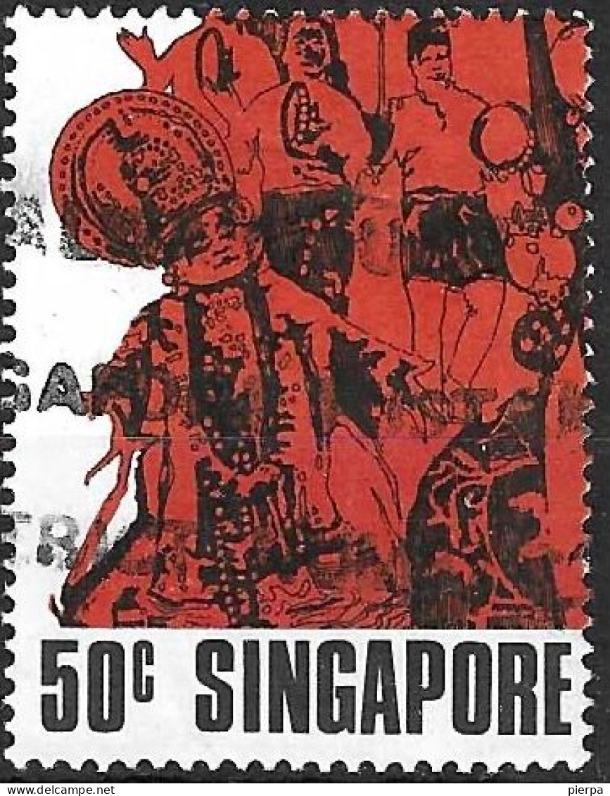 SINGAPORE - 1973 - FESTA NAZIONALE - C50 - USATO (YVERT 180 - MICHEL 184) - Singapore (1959-...)